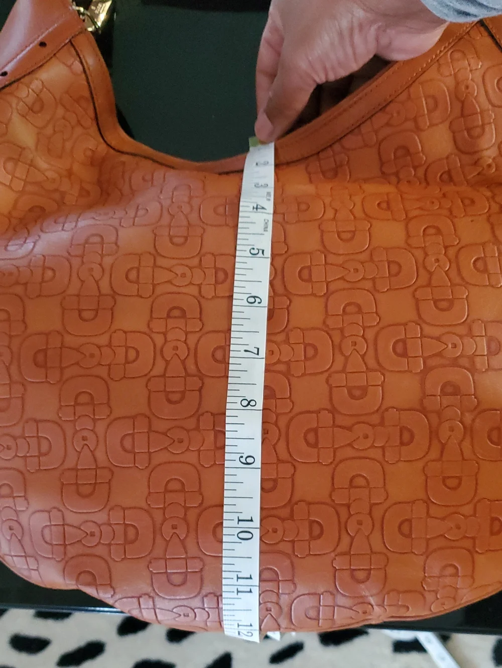 Authentic Gucci Horsebit Design Leather Hobo Bag